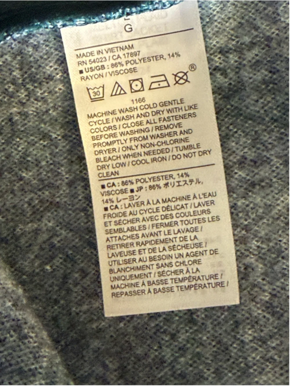 Banana Republic Men’s Plaid Shirt Jacket Large Blue Gray Button Front Shacket